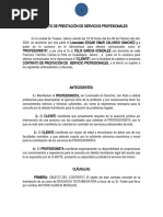 CONTRATO PSP SR J Felix