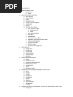 Space Requirements