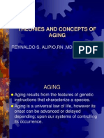 Theories and Concepts of Aging: Reynaldo S. Alipio, RN, MD, Mha, Man