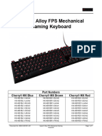 Teclado HyperX Alloy