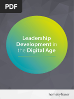 Leadership Development in The Digital Age - 11-15-19