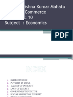 Poverty in India (Eco)