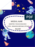 MODUL AJAR Topik Indahnya BINTANG CIPTAAN ALLAH B