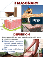 Bricks Masonary