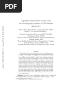 Capability Enhancement of The X-Ray Micro-Tomography System Via ML-assisted Approaches