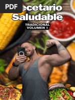 Recetario Saludable Tradicional VOLUMEN UNO