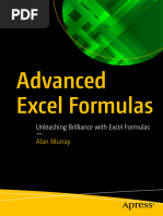 Advanced Excel Formulas Unleashing Brilliance With Excel Formulas