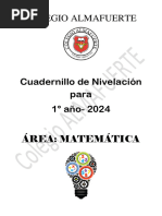 COLEGIO ALMAFUERTE - Cuadernillo de Nivelación - Febrero 2024