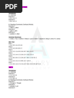 Keys - Pre Toeic