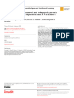 Constructing A Design Framework and Pedagogical Approach For Adaptive Learning in Higher Education: A Practitioner's Perspective