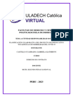 Planificación Colaborativa Del Proyecto Socioeducativo "Estadísticas de Morbilidad Del Covid-19