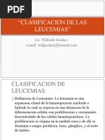 Clasificacion de Las Leucemias