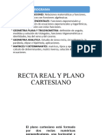 RECTA REAL Y PLANO CARTESIANO Mate 1