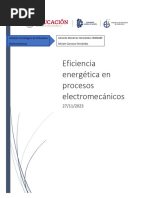 Tesis, Eficiencia Energetica en Procesos Electromecanicos. Gerardo Monarrez Hernandez 23060489