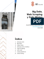 Big Data, Web Scraping y Data Mining