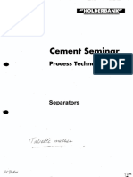 Cement Separators