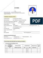 Adiwana Employee Application Form