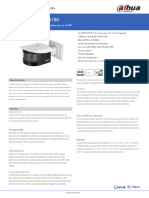 DH-IPC-PFW8601-A180: Cámara Bullet IR de Red Panorámica Multisensor de 3x2MP