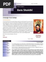 Guru Shakti - Volume Issue1