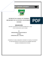 SECURITY AND PRIVACY IN CRYPTOCURRENCIES A CASE STUDY OF BITCOINS AND ITS USERS. by Simbarashe Raymond Mudukuti (2017)