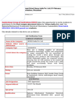 Gmail - Invitation - Pool Campus Placement Drive - Denso India Pvt. Ltd. - 19-February-2024 - @sunderdeep Group of Institutions, Ghaziabad