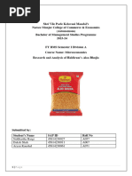 Consumer Preference Analysis For Haldiram's Aloo Bhujia