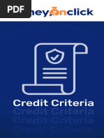 Credit Criteria