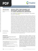 Anomeric Effect, Hyperconjugation and