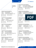 8 Ci Sinif Word Definition-3-2024