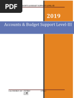 Accounting and Budget