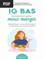 IG BAS, La Solution Pour Mieux Manger - Catherine Chegrani