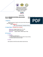 Lesson Plan Grammatical Signals