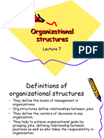 Organizational Structures