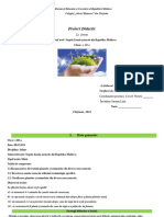 Proiect Didactic - REACTUALIZAT