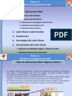 Tema 1.1 Modelos de Programacion Web 2