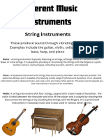 Different Music Instruments