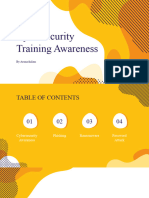 Cybersecurity Awareness Training