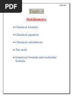 Ch.4 Stochiometry MS