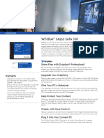 Product Brief WD Blue Sa510 Sata SSD