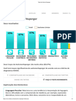 Teste de Autismo - Asperger