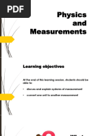 AST105 PhysicsMeasurements