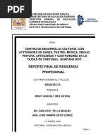 Reporte Final de Residencia Profesional (Mex Cetina)