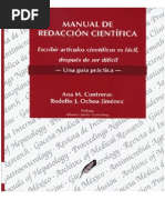 Contreras, Ana - Manual de Redaccion Científica