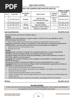 Class 6 English Material WS Daily Reading Final Term 2023-24