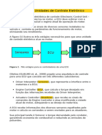 Arquitetura Das Unidades de Controle Eletrônico