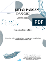 Pertemuan 1 - Ruang Lingkup Penelitian Pangan Dan Gizi