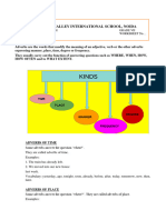 Adverbs WS Grade Vii 4