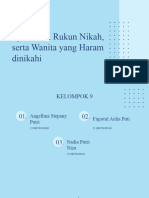 Syarat Dan Rukun Nikah, Serta Wanita Yang Haram Dinikahi