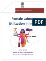 Female Labour Utilization in India