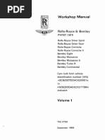 Bentley - Eight - Workshop Manual - 1989 - 1989 PDF